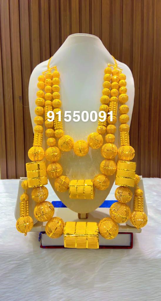 2 Gram Sets Of Gold Platted Bijoux Jewellery