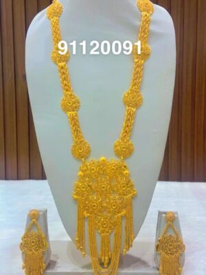 gold platted bijoux jewellery set for women