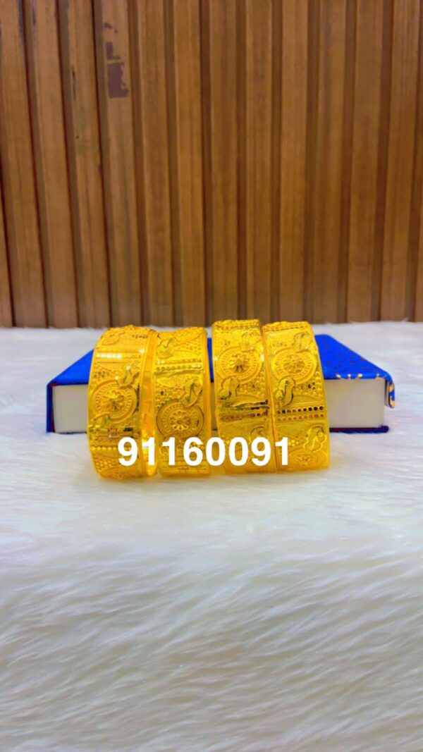 Gold Plated Bangles