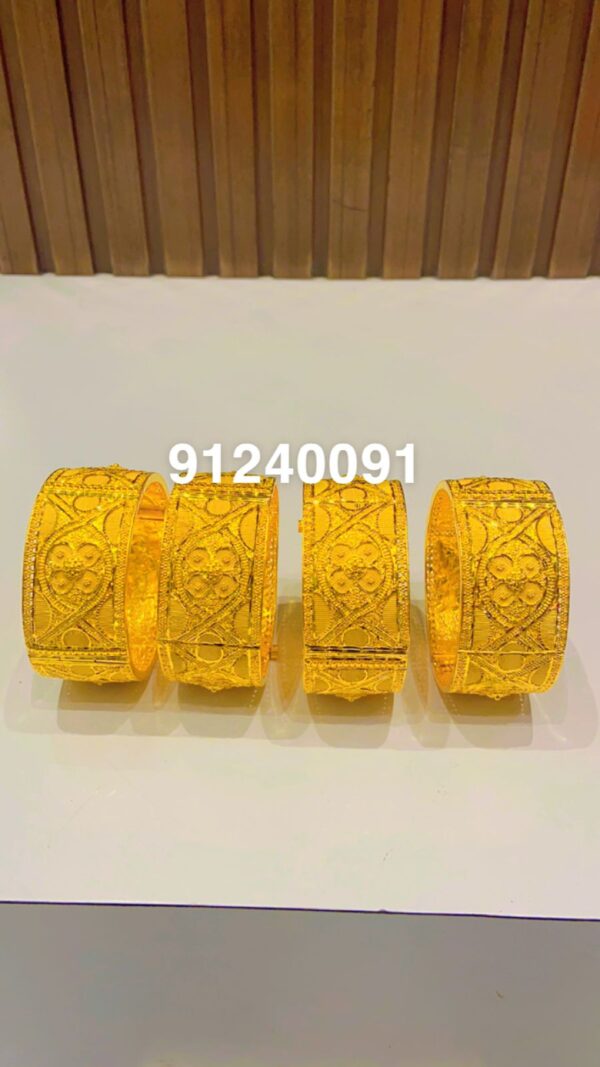 Gold Plated Bangles