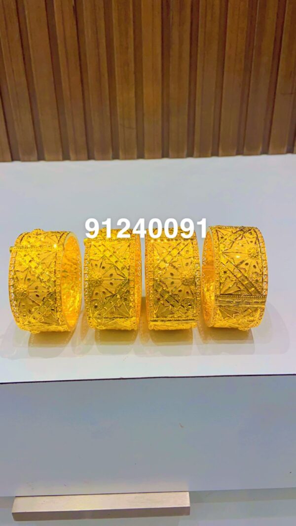 Gold Plated Bangles