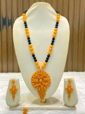 gold plated bijoux jewellery set for women