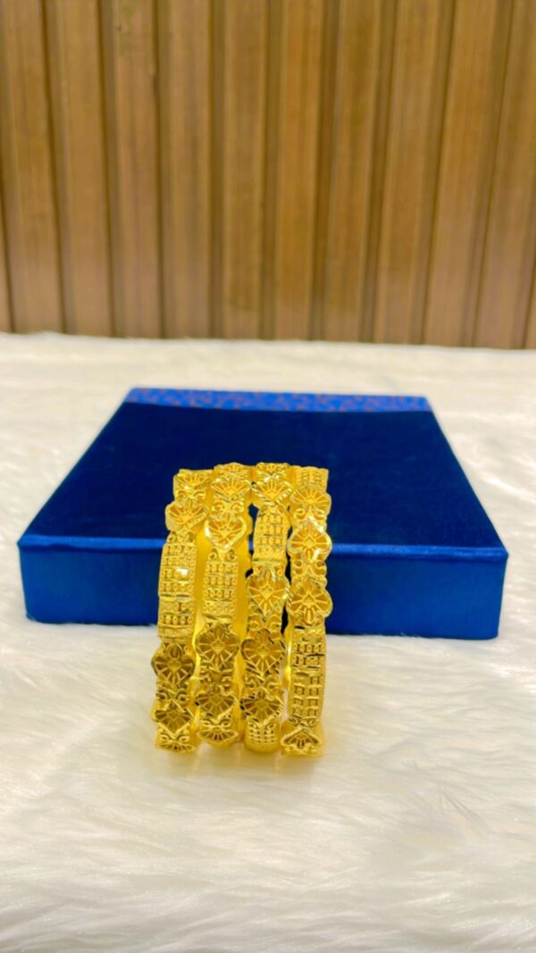 Gold Plated Bangles