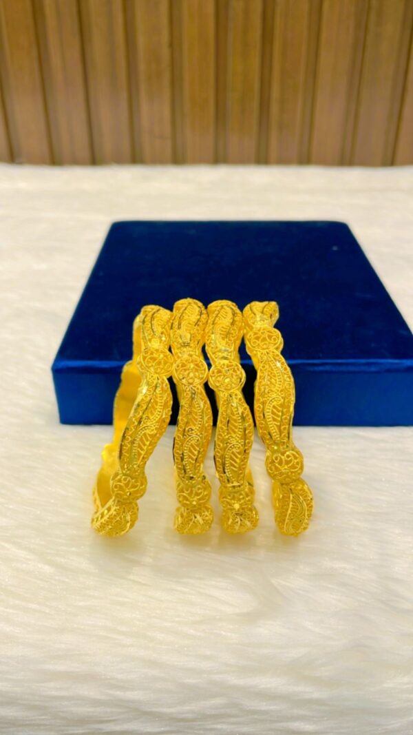 Gold Plated Bangles