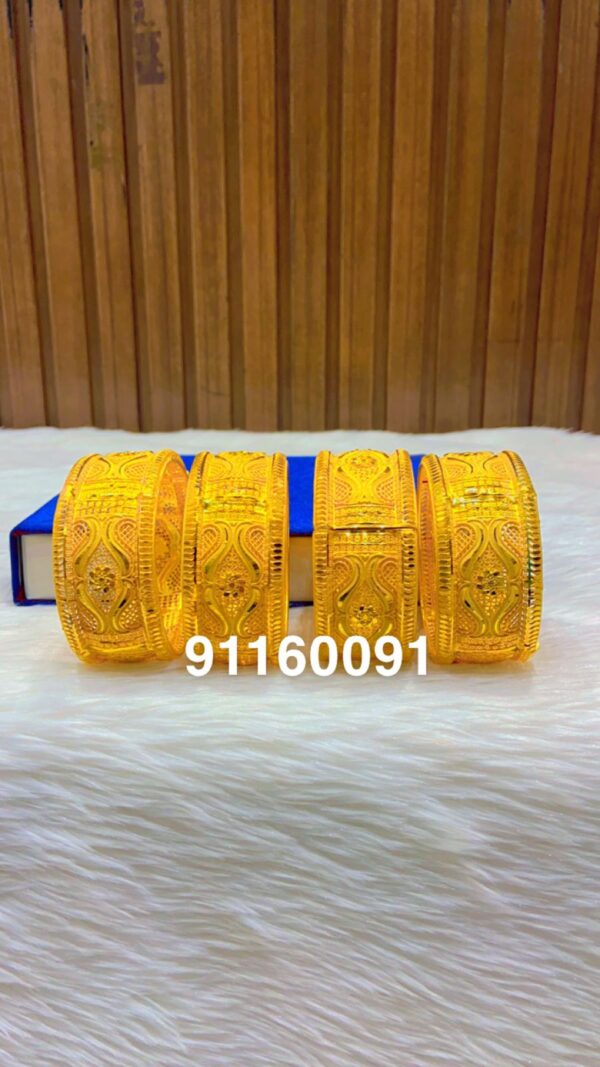 Gold Plated Bangles