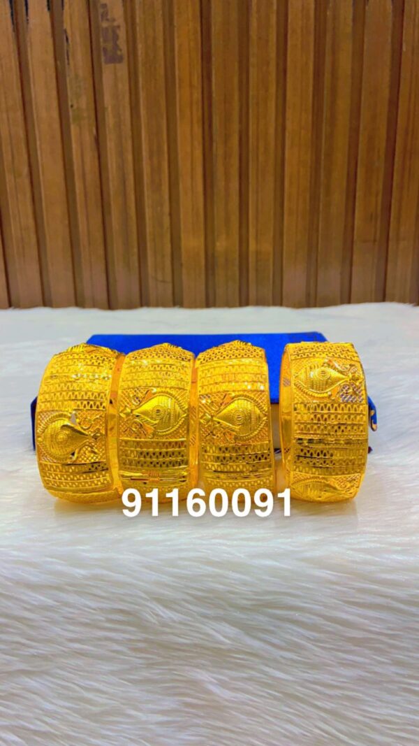 Gold Plated Bangles