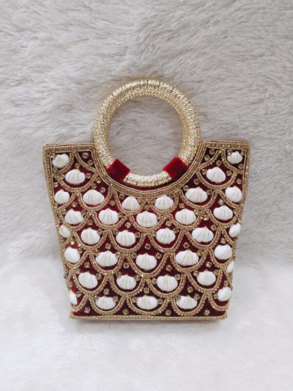 lastest Designe Handbag & Shoes With stone Beaded Work for Women