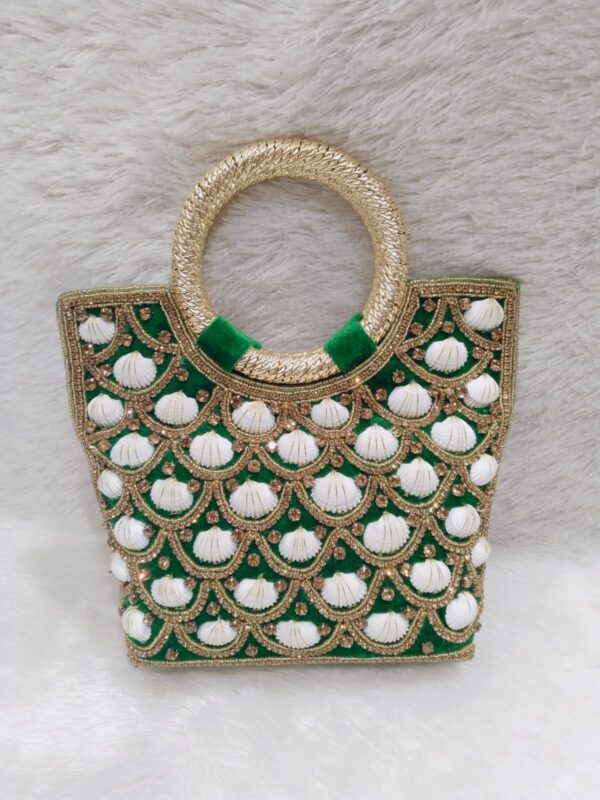 lastest Designe Handbag & Shoes With stone Beaded Work for Women