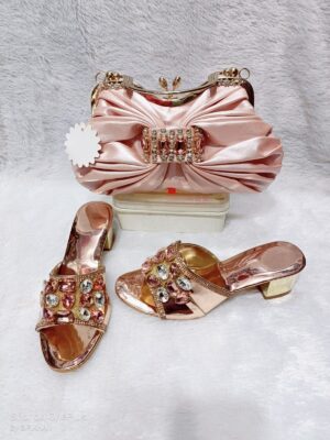 lastest Designe Handbag & shoes With stone Beaded Work for Women