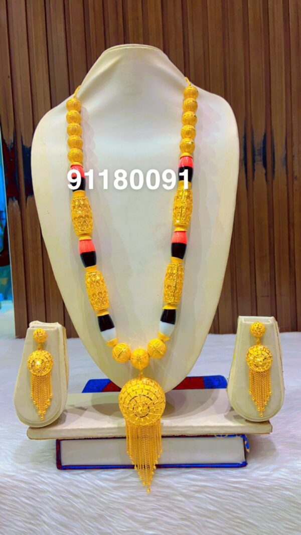 gold plated necklace bijoux jewellery set for women