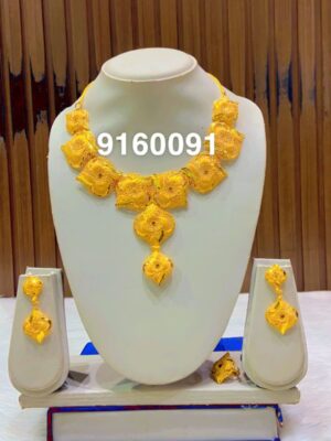 gold plated necklace bijoux jewellery set for women