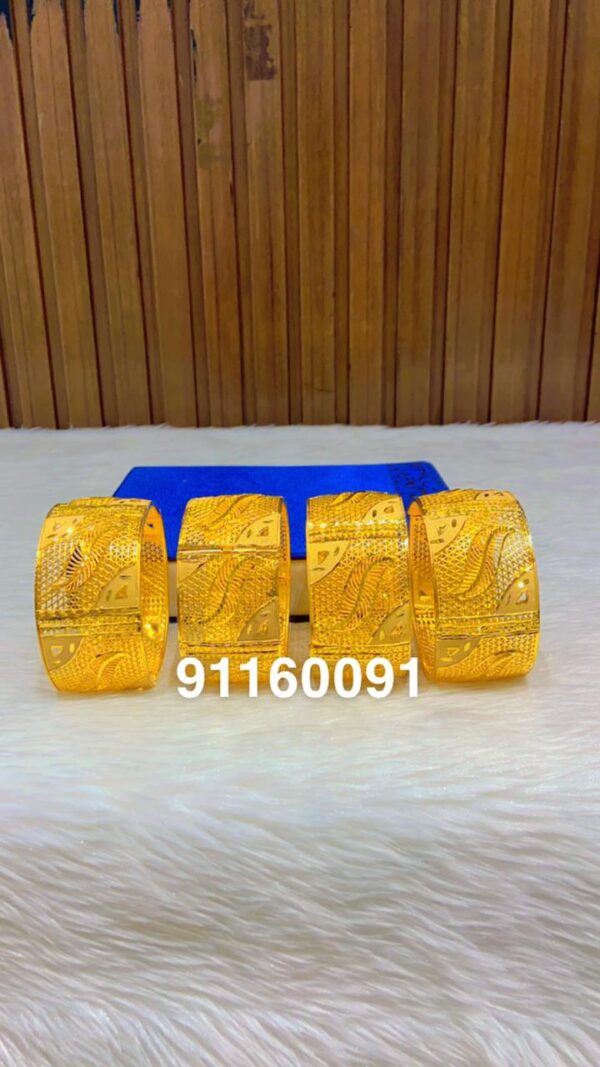 Gold Plated Bangles