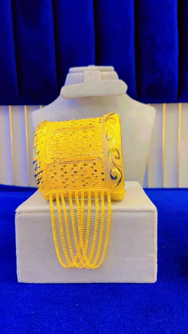 gold plated bangle set for women