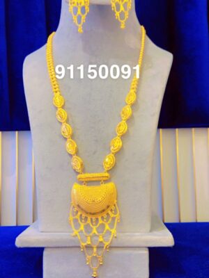 gold plated necklace bijoux jewellery set for women