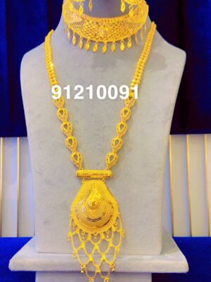 gold plated necklace bijoux jewellery set for women