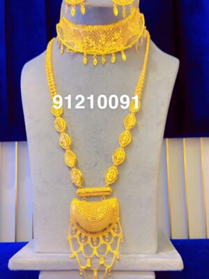 gold plated necklace bijoux jewellery set for women