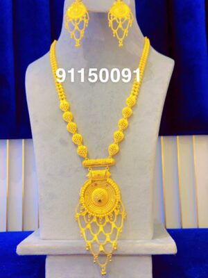 gold plated necklace bijoux jewellery set for women
