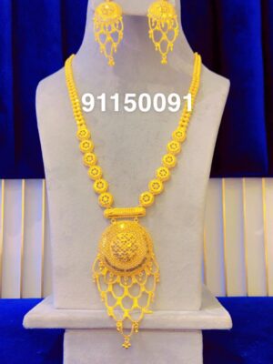 gold plated necklace bijoux jewellery set for women